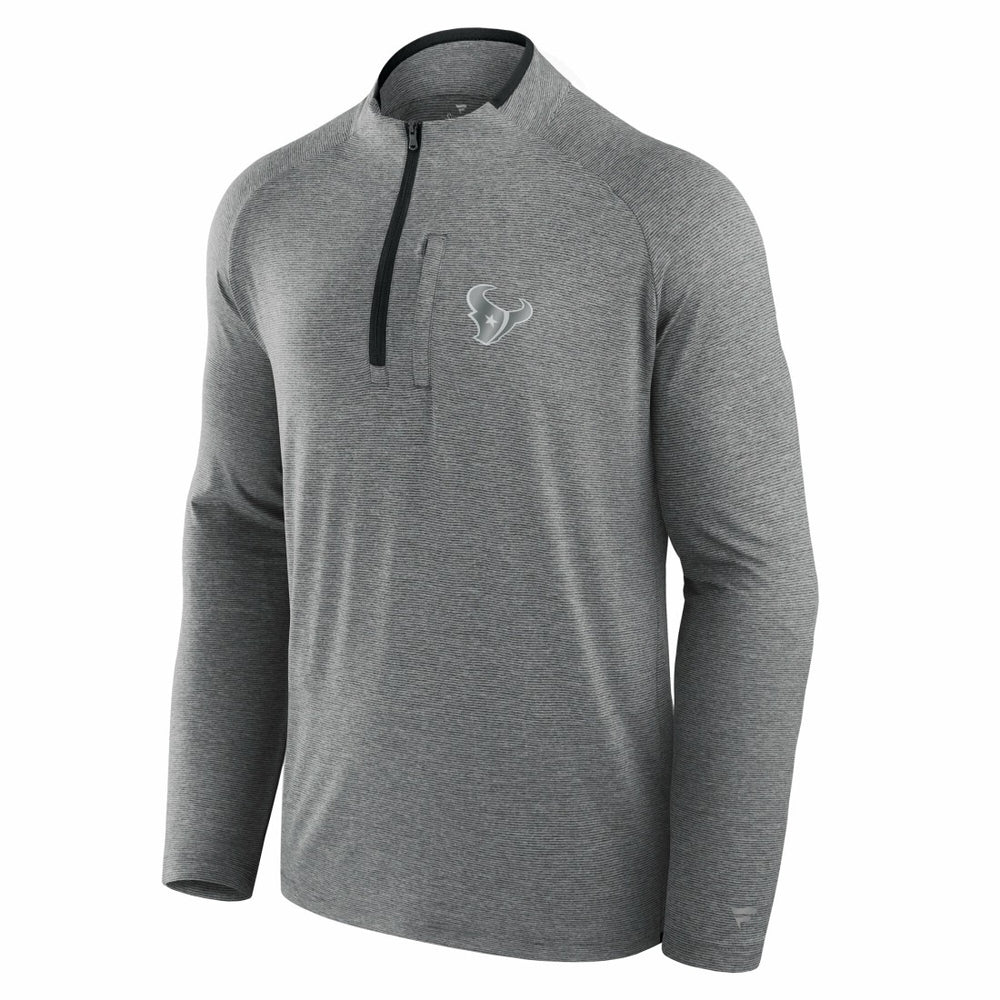 Unisex Front Office Performance Primary Quarter-Zip Jacket - Houston Texans Jackets