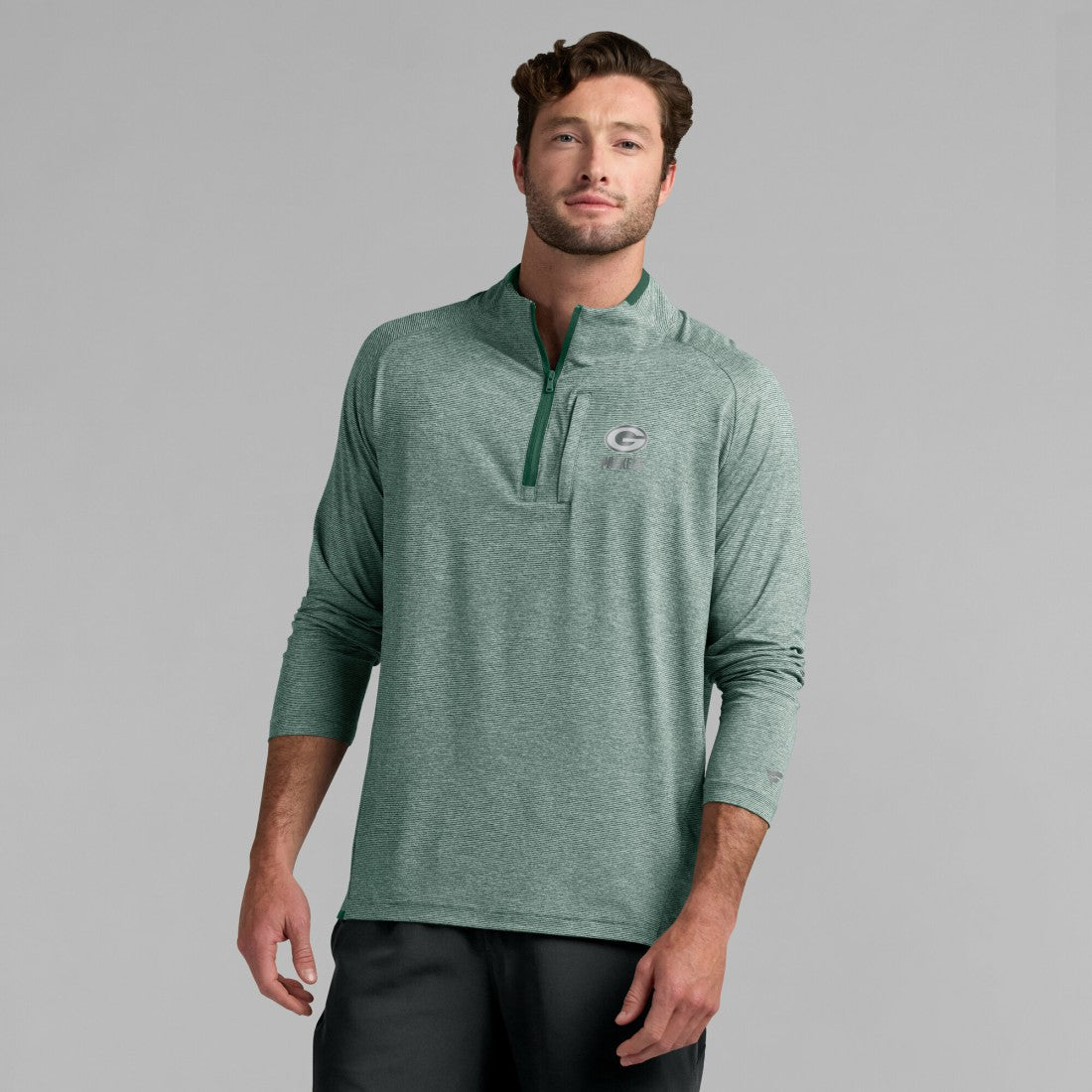 Unisex Front Office Performance Primary Quarter-Zip Jacket - Green Bay Packers Jackets