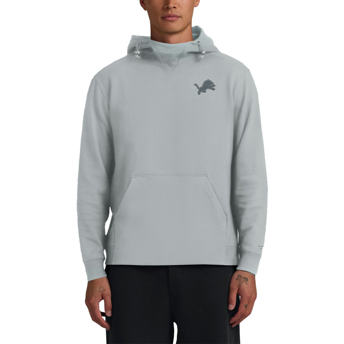 Unisex Front Office Tonal Tri-Blend Pullover Hoodie - Detroit Lions Hoodies