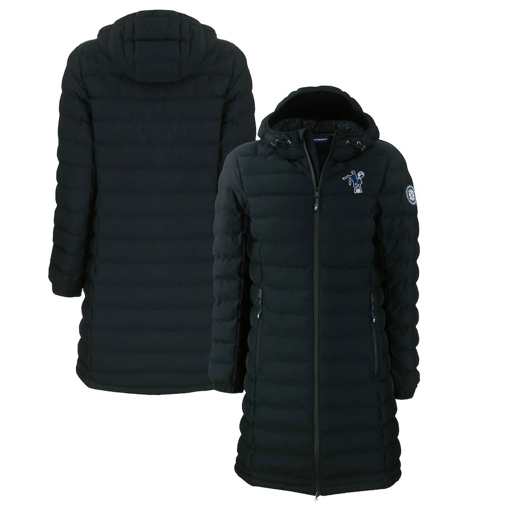Cutter & Buck Women's Throwback Logo Mission Ridge Repreve Eco Insulated Full-Zip Puffer Jacket - Indianapolis Colts Jackets