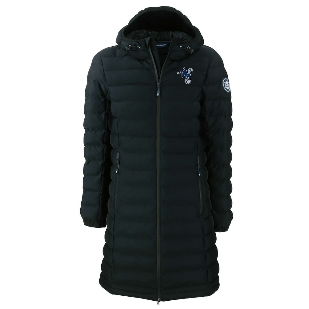 Cutter & Buck Women's Throwback Logo Mission Ridge Repreve Eco Insulated Full-Zip Puffer Jacket - Indianapolis Colts Jackets