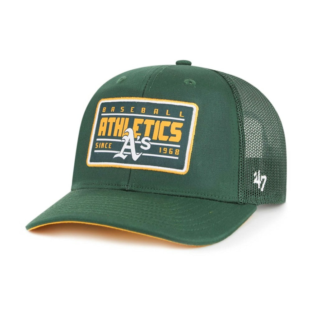 Green Oakland Athletics '47 Hardline Trucker Adjustable Hat