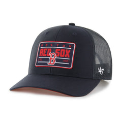 Navy Boston Red Sox '47 Hardline Trucker Adjustable Hat