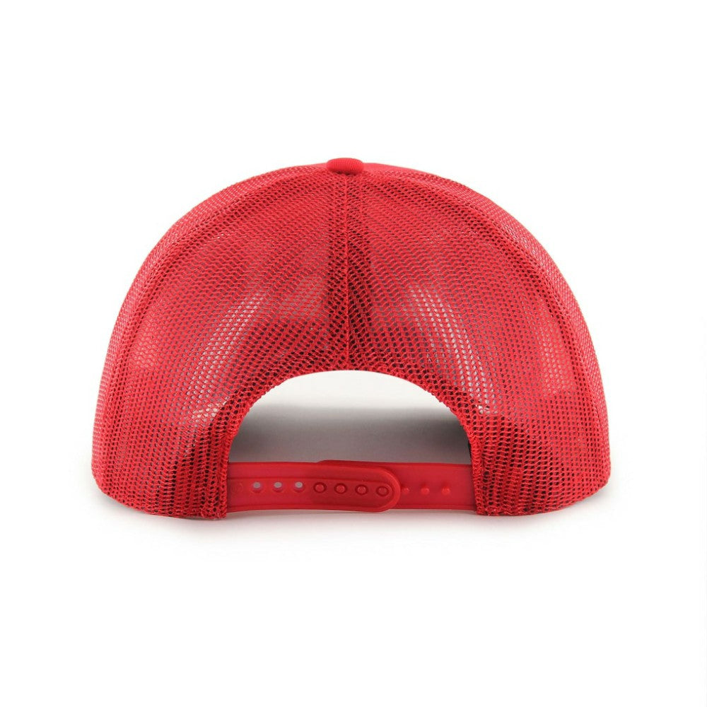 Red Cincinnati Reds '47 Hardline Trucker Adjustable Hat
