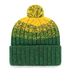 Green Oakland Athletics '47 Cascade Cuffed Knit Hat with Pom