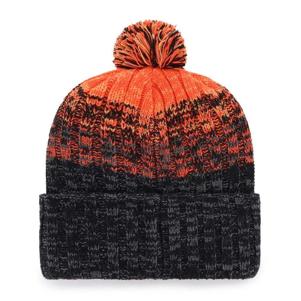 Black San Francisco Giants '47 Cascade Cuffed Knit Hat with Pom