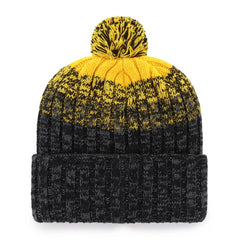Black Pittsburgh Pirates '47 Cascade Cuffed Knit Hat with Pom