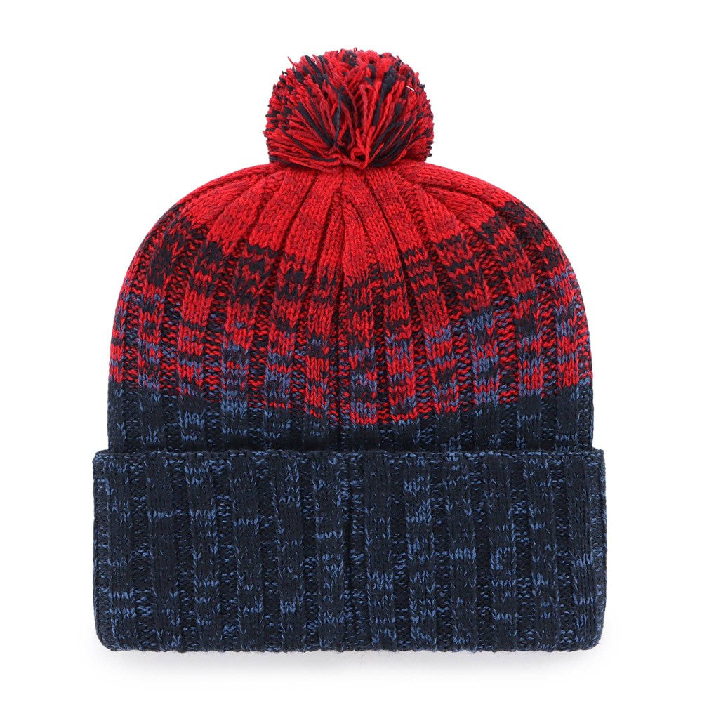 Navy Cleveland Guardians '47 Cascade Cuffed Knit Hat with Pom