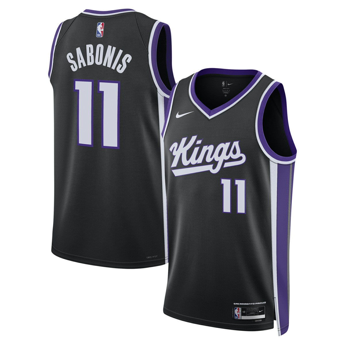 Nike Domantas Sabonis Sacramento Kings Unisex Swingman Player Jersey