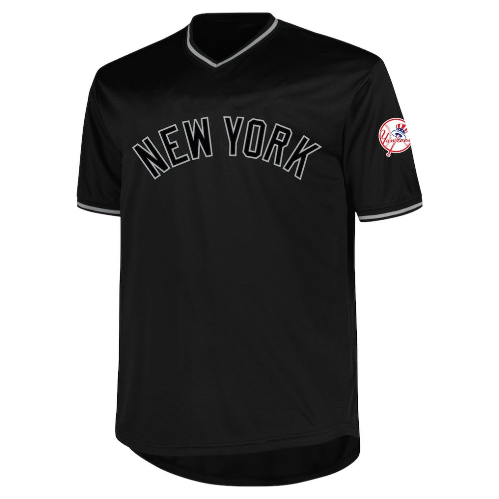 Black New York Yankees Profile Big & Tall Pop Fashion Jersey