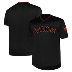 Black San Francisco Giants Profile Big & Tall Pop Fashion Jersey