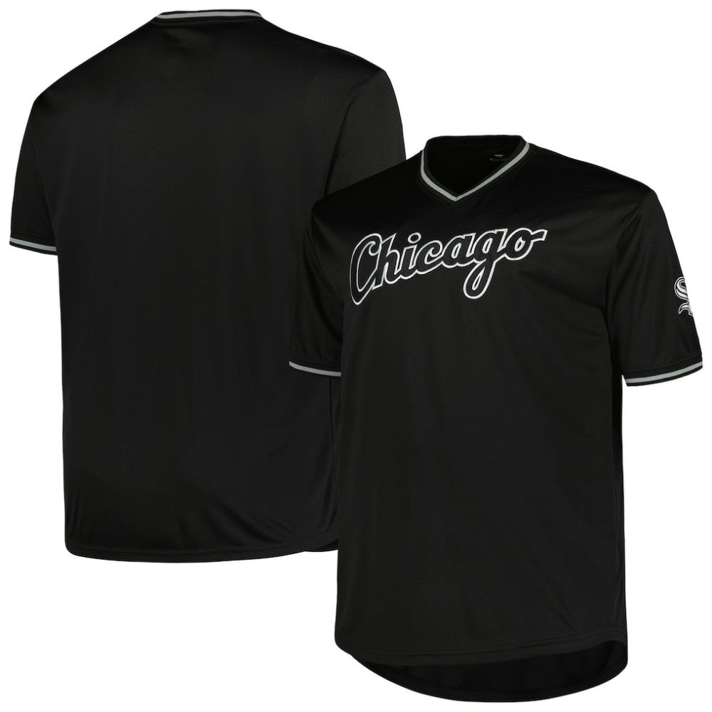 Black Chicago White Sox Profile Big & Tall Pop Fashion Jersey