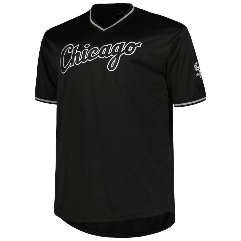 Black Chicago White Sox Profile Big & Tall Pop Fashion Jersey