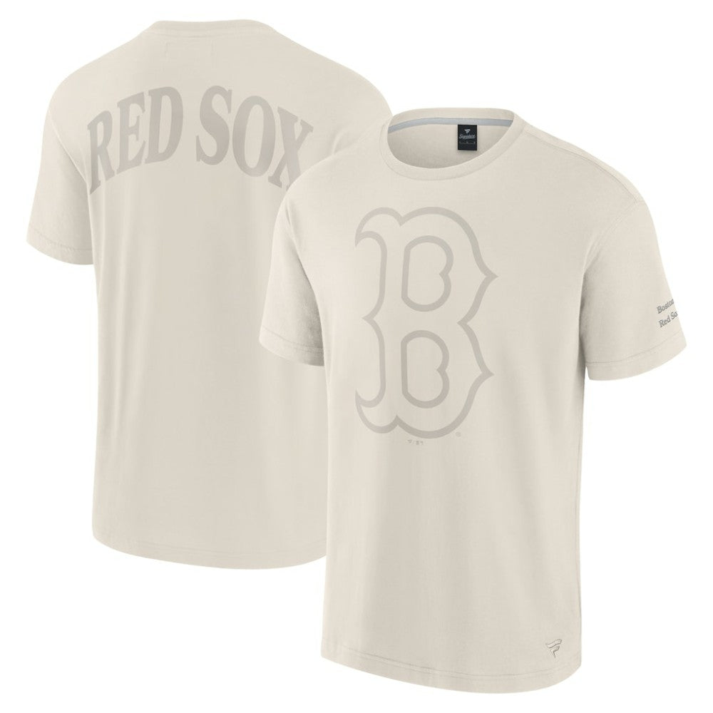 Cream Boston Red Sox Fanatics Elements Iconic T-Shirt