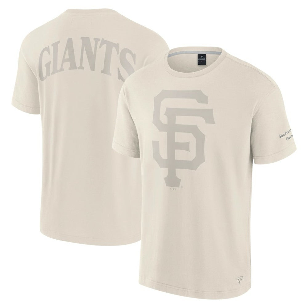 Cream San Francisco Giants Fanatics Elements Iconic T-Shirt