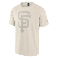 Cream San Francisco Giants Fanatics Elements Iconic T-Shirt