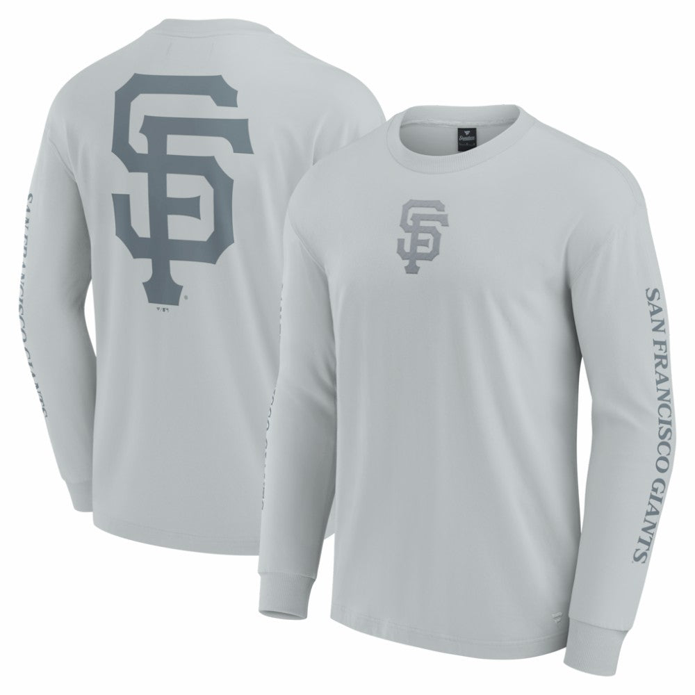 Gray San Francisco Giants Fanatics Elements Strive Long Sleeve T-Shirt