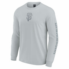 Gray San Francisco Giants Fanatics Elements Strive Long Sleeve T-Shirt