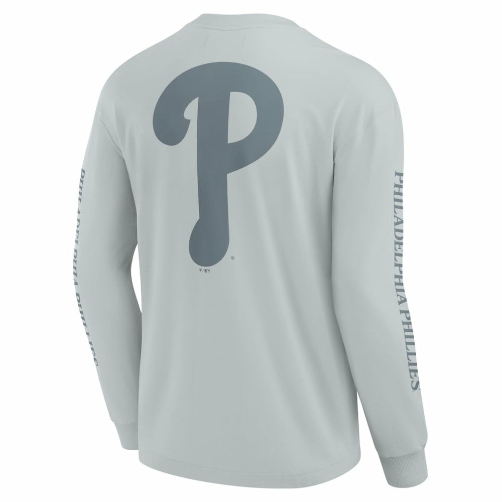 Gray Philadelphia Phillies Fanatics Elements Strive Long Sleeve T-Shirt