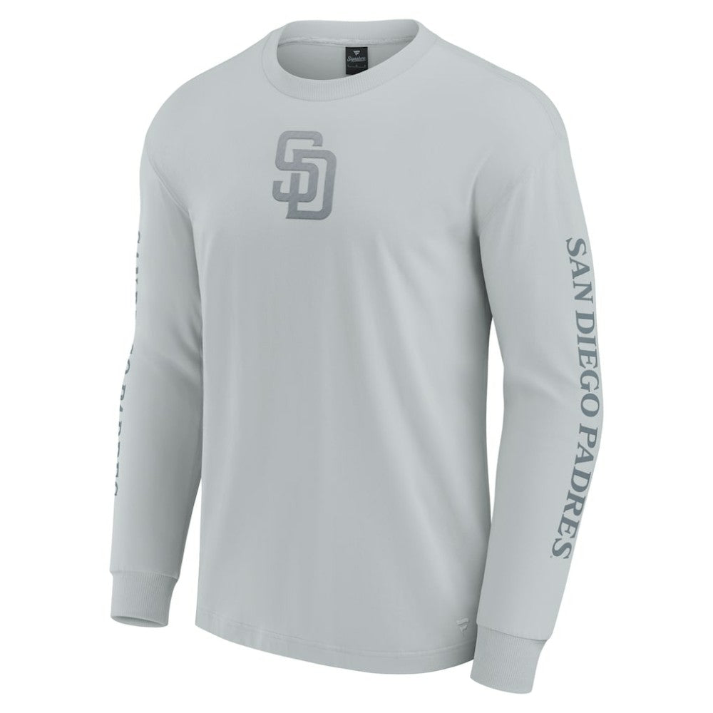 Gray San Diego Padres Fanatics Elements Strive Long Sleeve T-Shirt