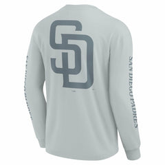 Gray San Diego Padres Fanatics Elements Strive Long Sleeve T-Shirt