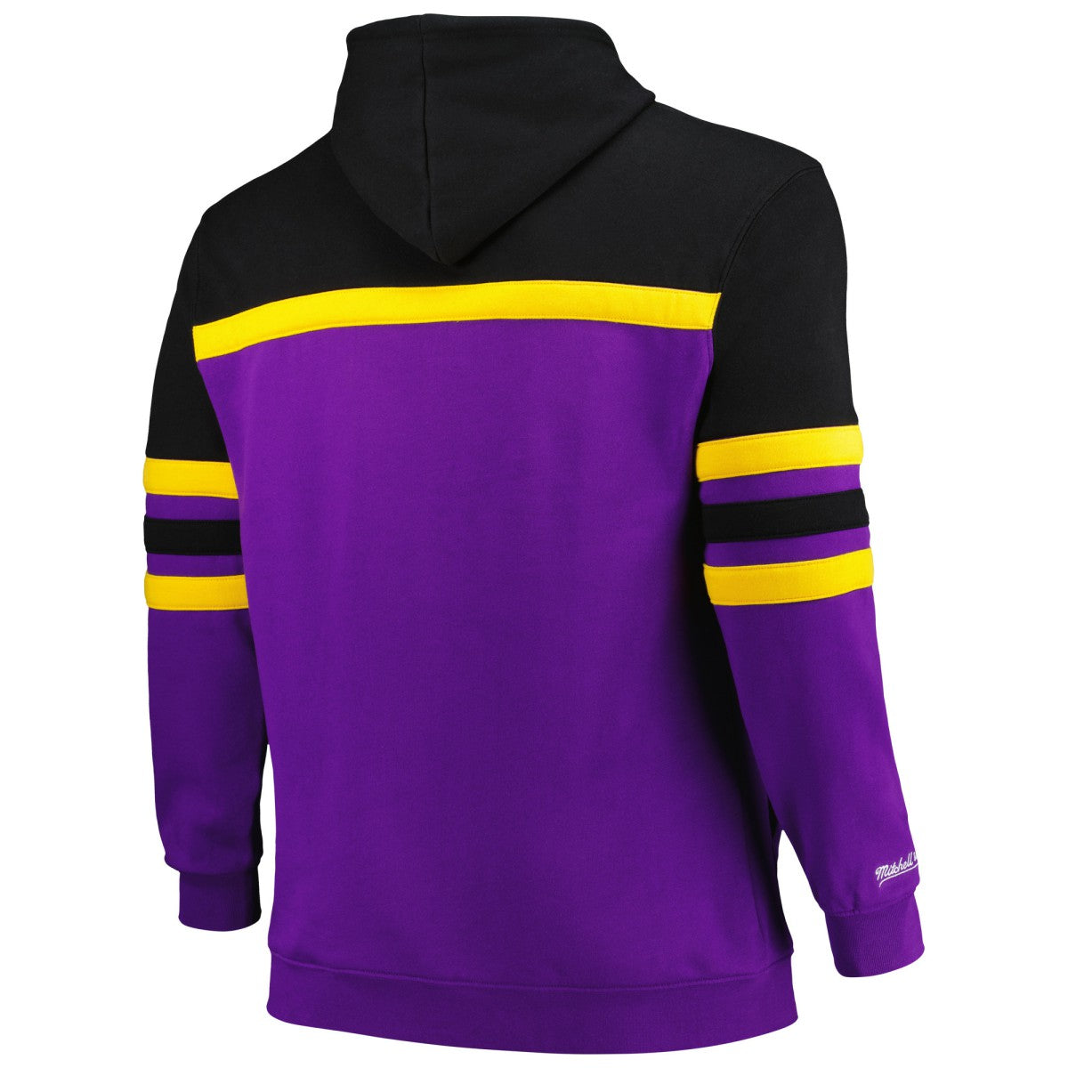 Mitchell & Ness Los Angeles Lakers Big & Tall Hardwood Classics Head Coach Pullover Hoodie