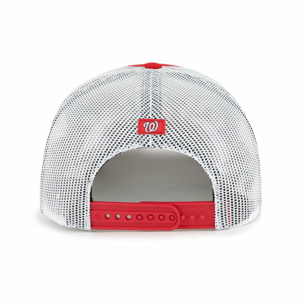 Red Washington Nationals '47 Women's Biloxi Hitch Adjustable Hat