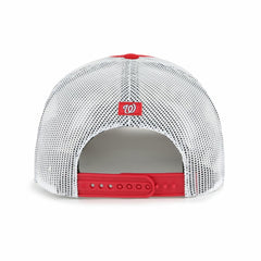 Red Washington Nationals '47 Women's Biloxi Hitch Adjustable Hat