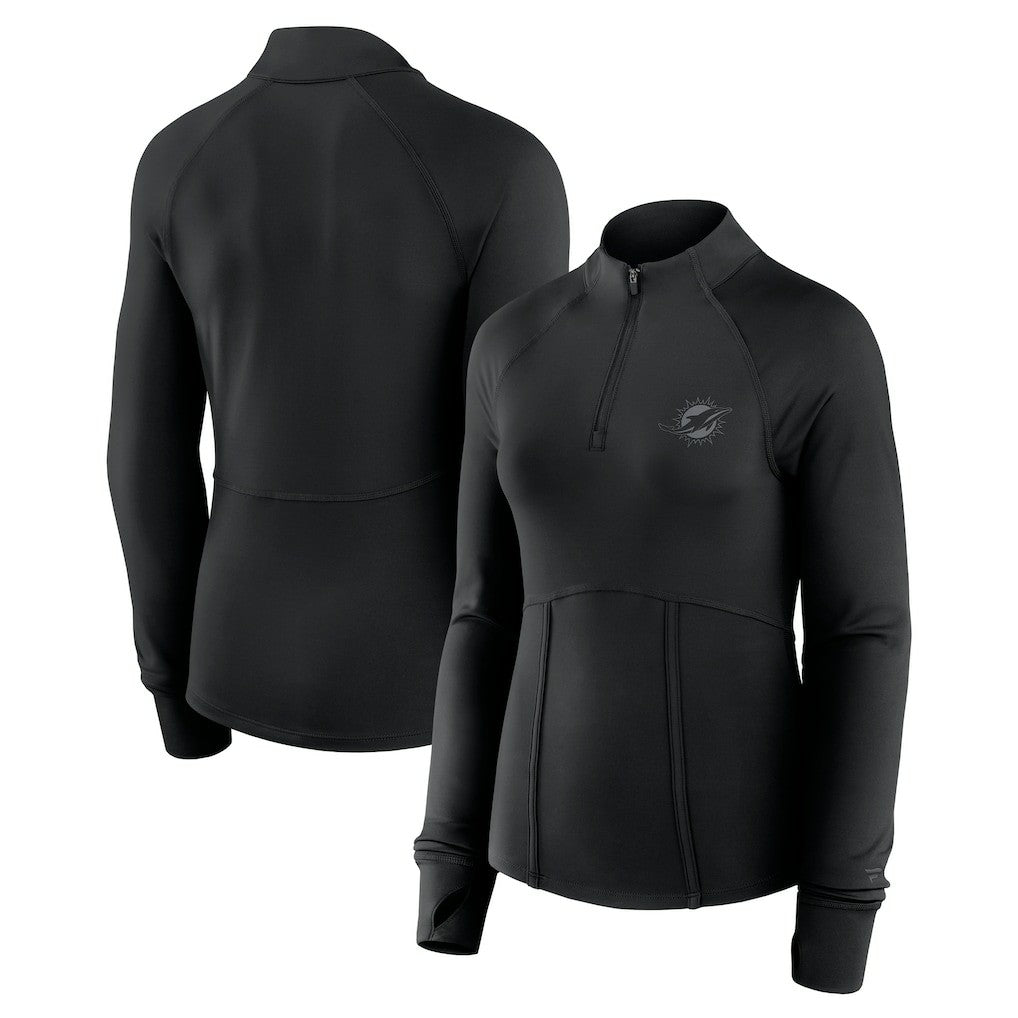 Women's Elements Quarter-Zip Jacket - Miami Dolphins Jackets