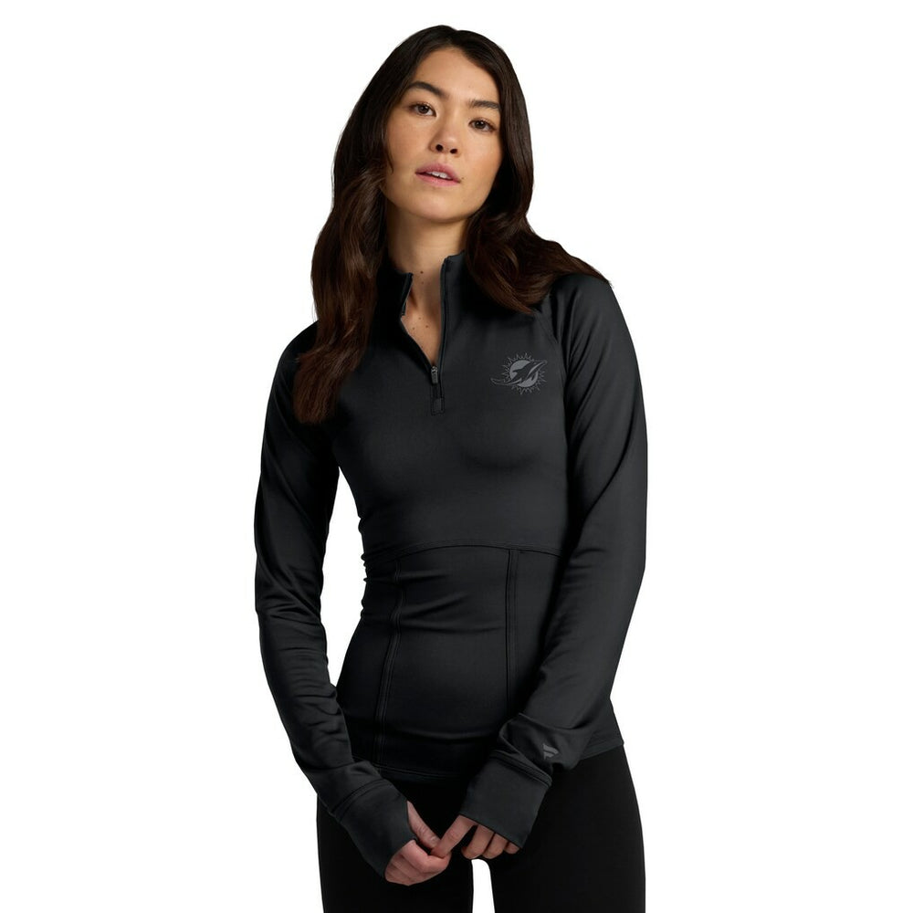 Women's Elements Quarter-Zip Jacket - Miami Dolphins Jackets