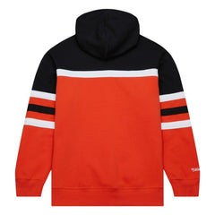 Orange/Black San Francisco Giants Mitchell & Ness Head Coach Pullover Hoodie