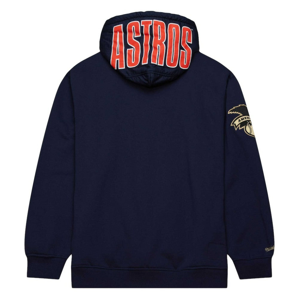 Navy Houston Astros Mitchell & Ness Team OG 2.0 Current Logo Pullover Hoodie
