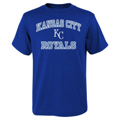 Royal Kansas City Royals Youth Heart & Soul T-Shirt