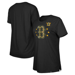 Black Boston Red Sox New Era Women's Armed Forces Day T-Shirt