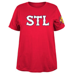 Red St. Louis Cardinals New Era Women's 2024 City Connect Plus Size T-Shirt