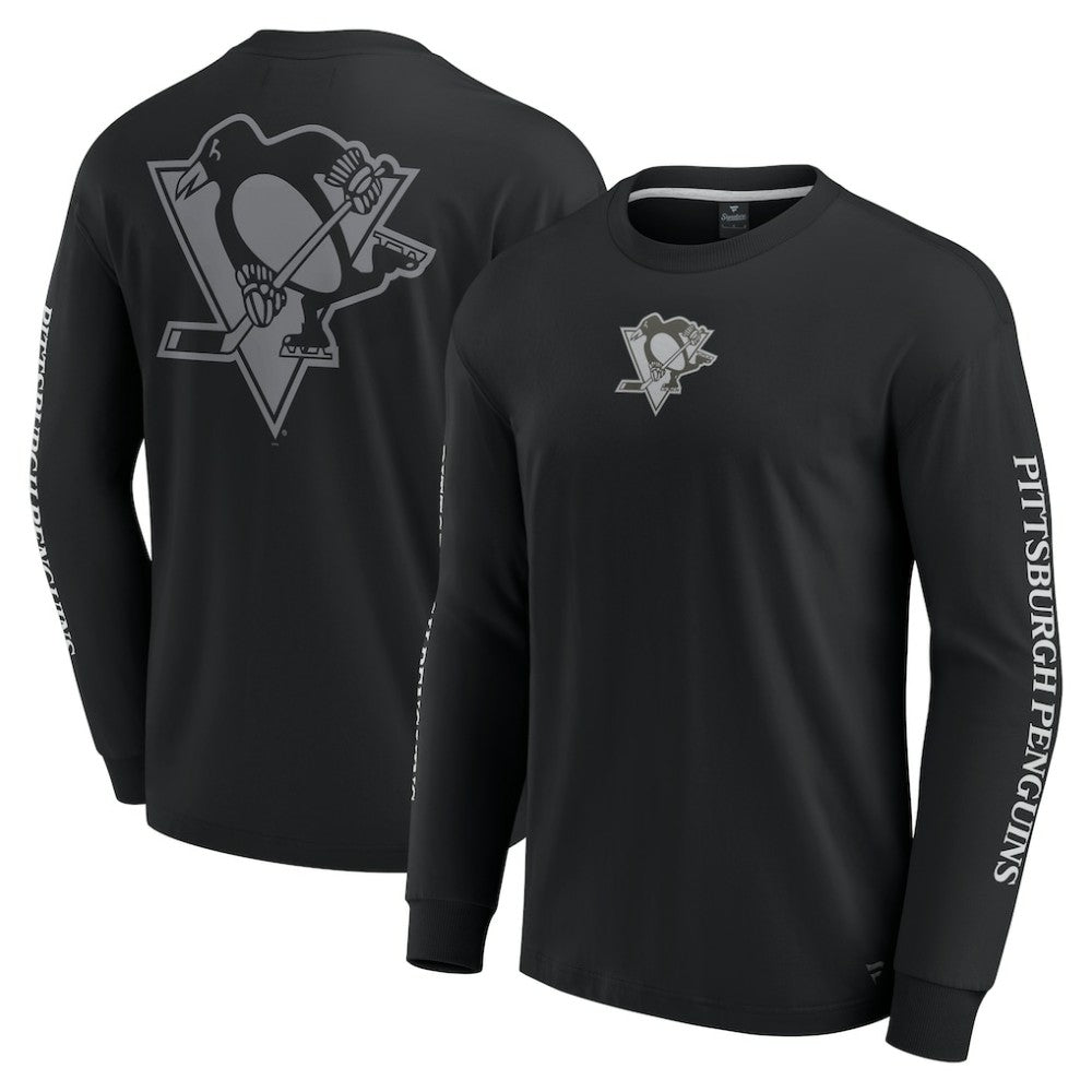 NHL Pittsburgh Penguins Fanatics Elements Strive Long Sleeve T-Shirt
