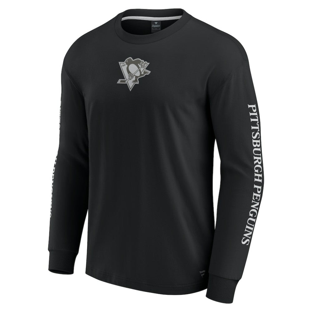 NHL Pittsburgh Penguins Fanatics Elements Strive Long Sleeve T-Shirt
