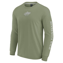 NHL Minnesota Wild Fanatics Elements Strive Long Sleeve T-Shirt
