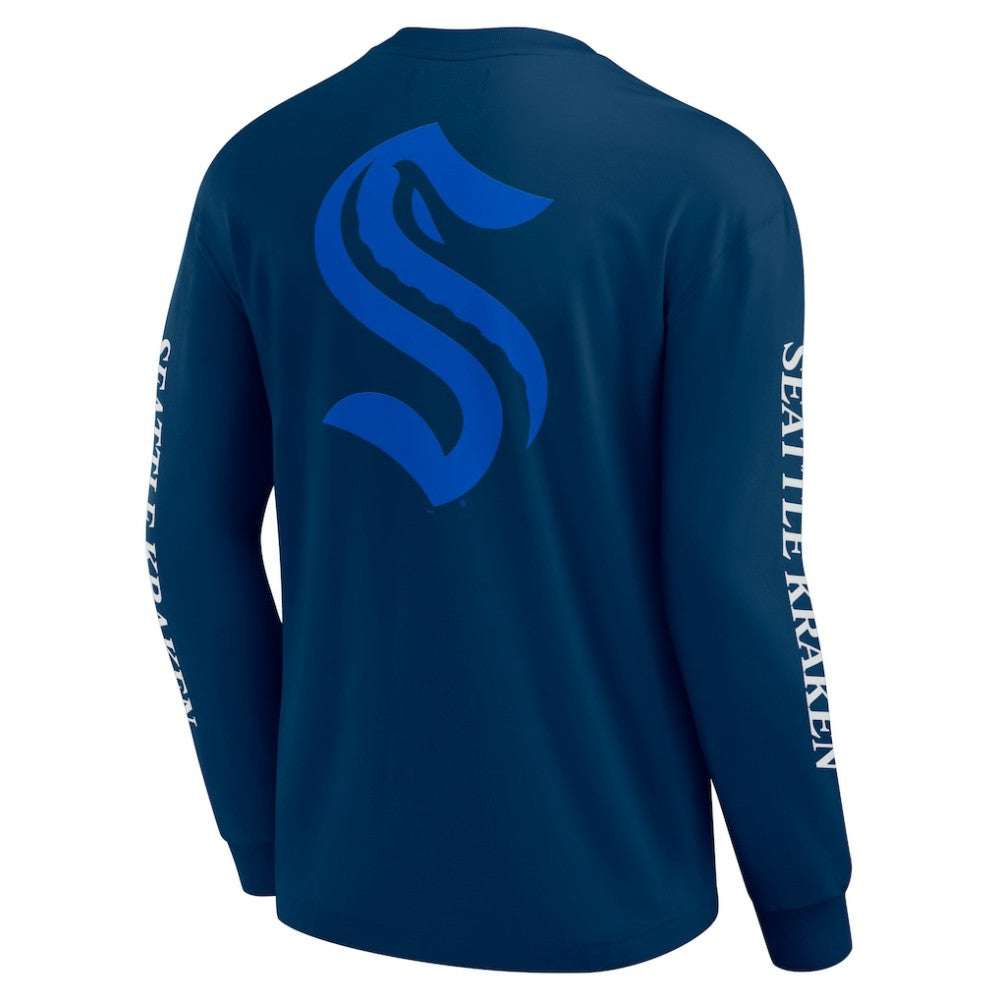 NHL Seattle Kraken Fanatics Elements Strive Long Sleeve T-Shirt
