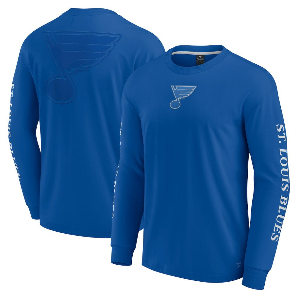 NHL St. Louis Blues Fanatics Elements Strive Long Sleeve T-Shirt