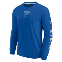 NHL St. Louis Blues Fanatics Elements Strive Long Sleeve T-Shirt