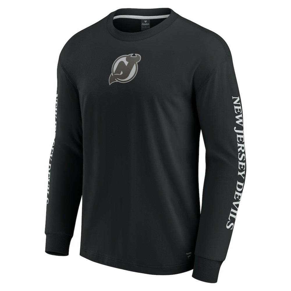 NHL New Jersey Devils Fanatics Elements Strive Long Sleeve T-Shirt