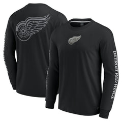 NHL Detroit Red Wings Fanatics Elements Strive Long Sleeve T-Shirt