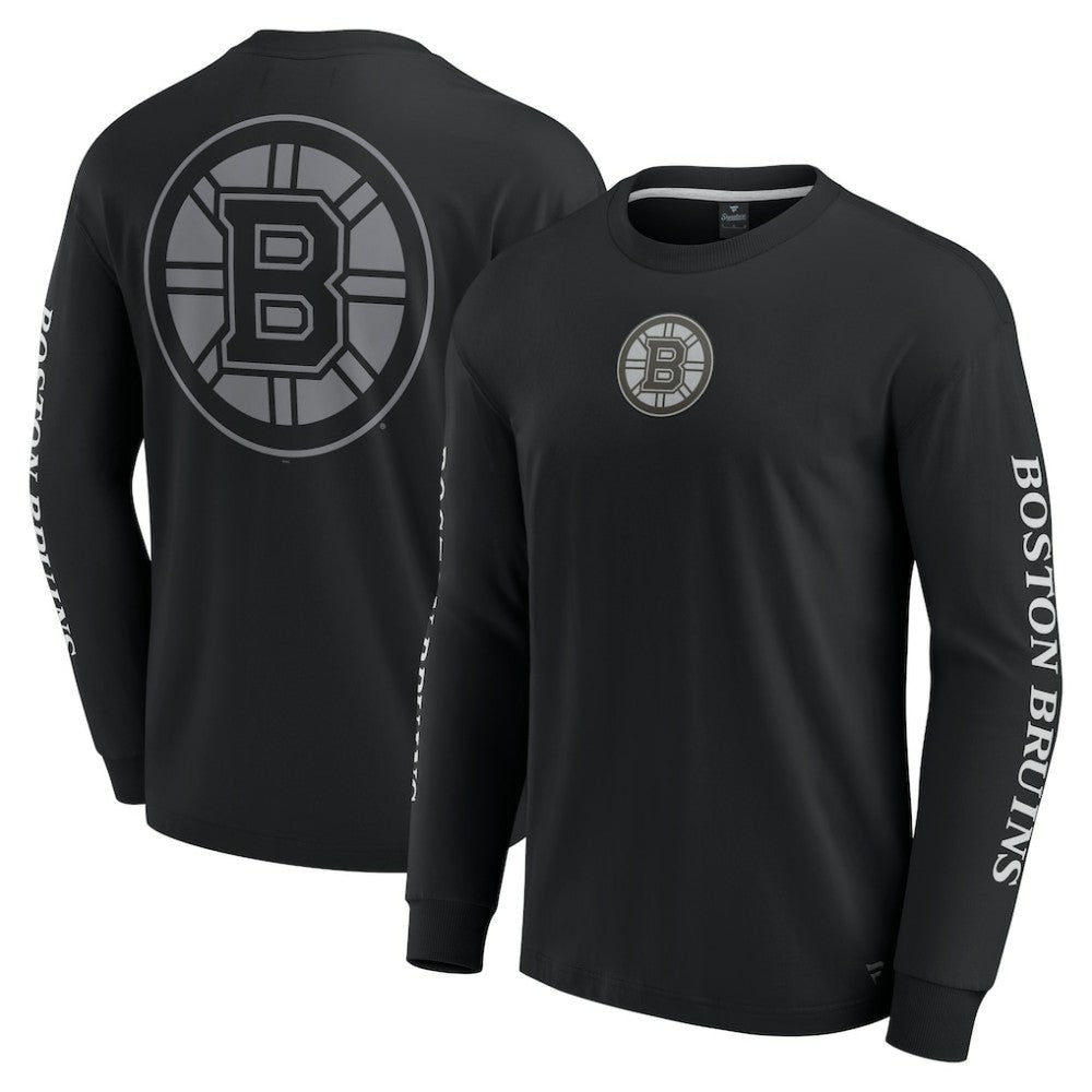 NHL Boston Bruins Fanatics Elements Strive Long Sleeve T-Shirt