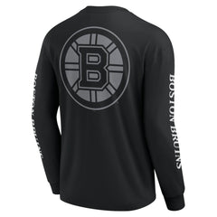 NHL Boston Bruins Fanatics Elements Strive Long Sleeve T-Shirt