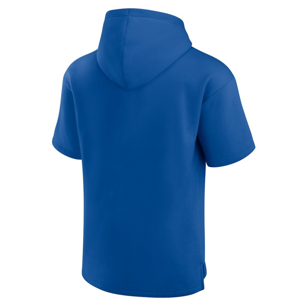 NHL New York Rangers Fanatics Elements Ready Short Sleeve Pullover Hoodie