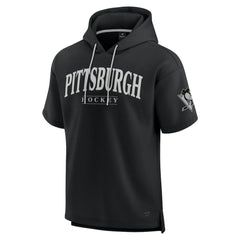 NHL Pittsburgh Penguins Fanatics Elements Ready Short Sleeve Pullover Hoodie
