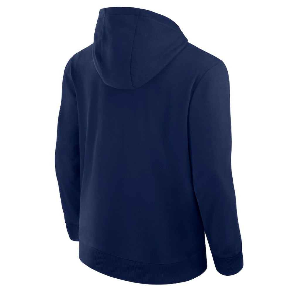 NHL Washington Capitals Fanatics Elements Tonal Primary Tri-Blend Full-Zip Hoodie