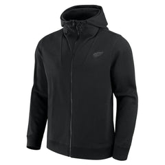 NHL Detroit Red Wings Fanatics Elements Tonal Primary Tri-Blend Full-Zip Hoodie