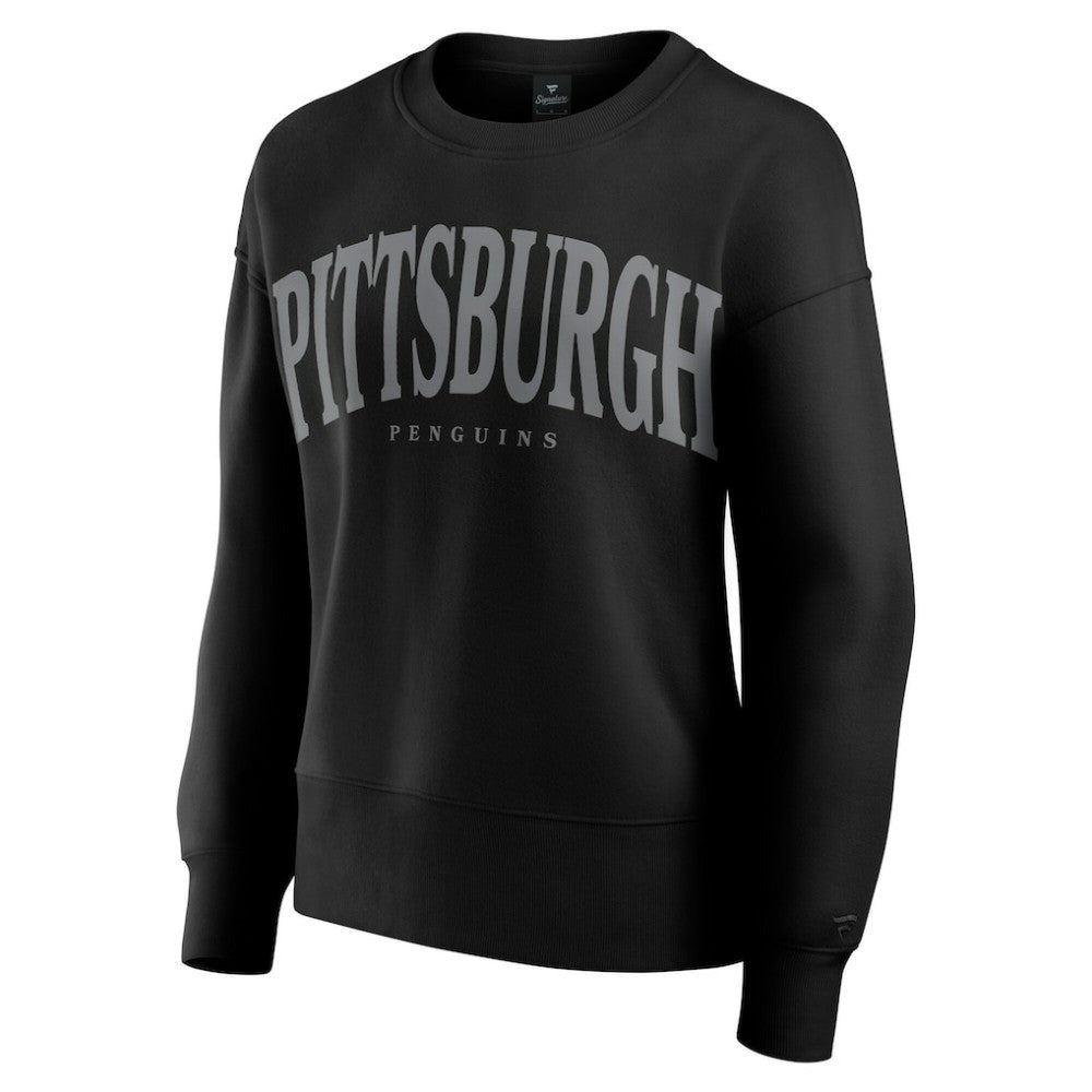 NHL Pittsburgh Penguins Fanatics Women's Elements Flow Pullover Sweatshirt